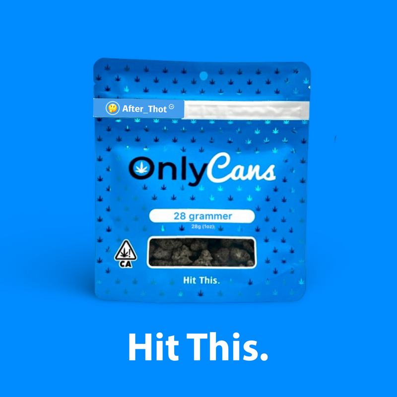 Case - OnlyCans - 28g Smalls: After_Thot (Indica)