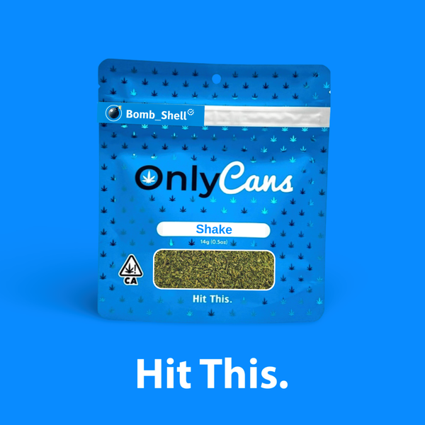 OnlyCans - 14g Shake: Bomb_Shell (Indica)