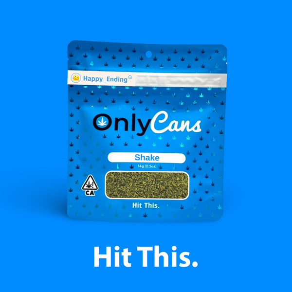 Case - OnlyCans - 14g Shake: Happy_Ending (Sativa)