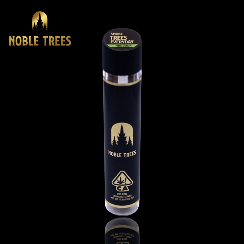 Case - Noble Trees - 1g Prerolls: Pure Venom (Sativa)