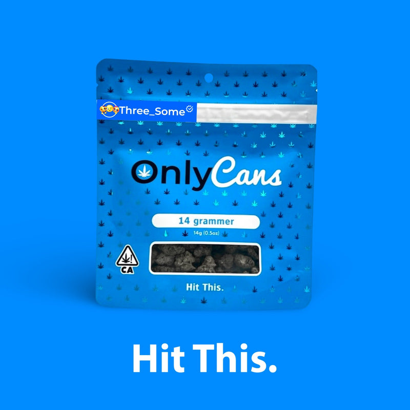 Case - OnlyCans - 14g Smalls: Three_Some (Hybrid)